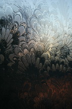 etched glass background 