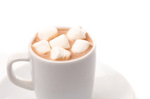 hot cocoa with marshmallows 