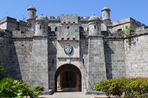 Castle Fortress Gate with watchtowers