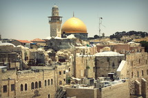 An iconic view of multicultural Jerusalem