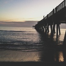pier over the ocean