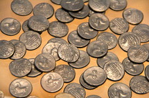 Roman Silver Coins or pieces of silver