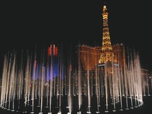 water fountains in Las Vegas 