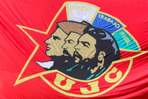 Communist Revolution UJC flag