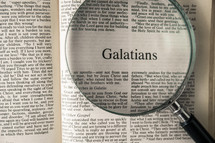 Galatians under a magnifying glass 