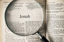 Jonah under a magnifying glass 