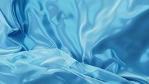 Smooth wave cloth background, 3d rendering.
