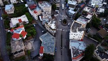 The City of Nazareth, Israel - Hovering drone footage showcasing the modern day city.
