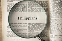 Philippians under a magnifying glass 