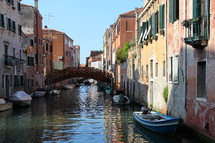 bridge over canal in Venice 
