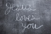 jesus loves you 