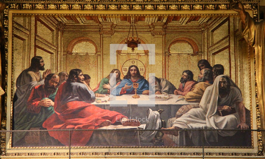 painting of the Last Supper 