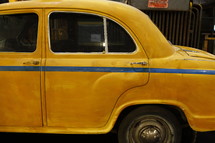 old yellow cab