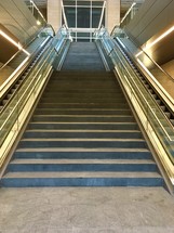 escalators and stairway 