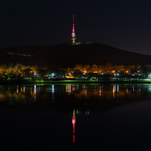 Canberra at night 