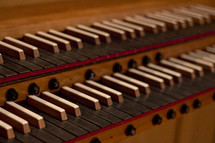 organ keys