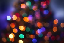 Bokeh Colored Background
