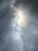 a break in the clouds - sunlight breaks through