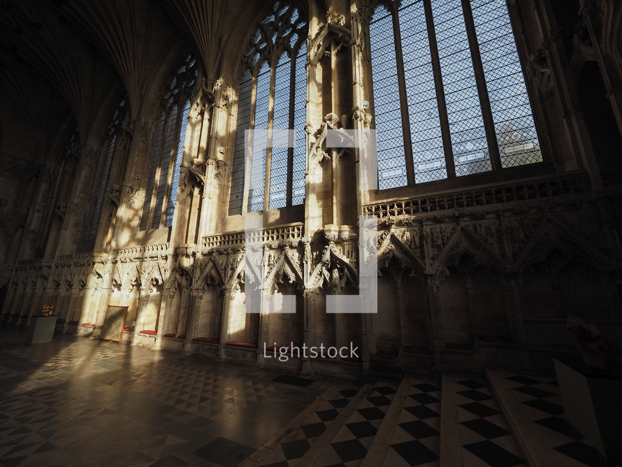 ELY, UK - CIRCA OCTOBER 2018: Lady Chapel at Ely Cathedral