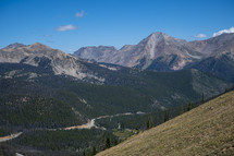 mountain peaks in Colorado 