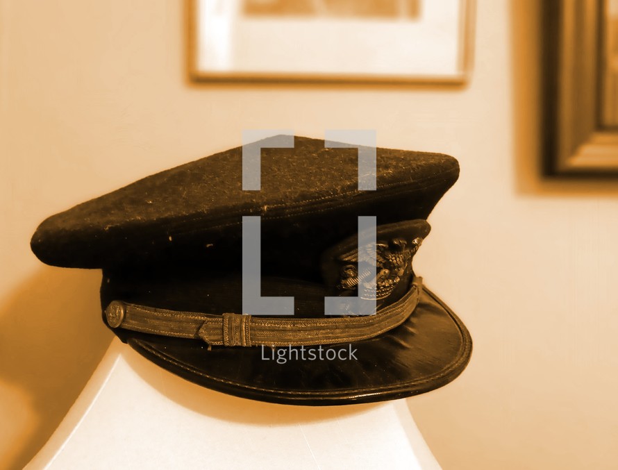 retired military hat 