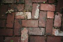 red brick pavers 