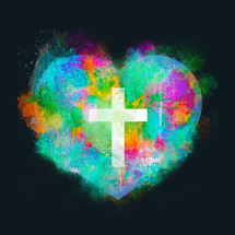 heart with cross
