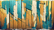 Painted Wood Background