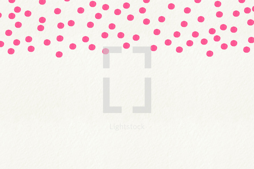 pink dot border 