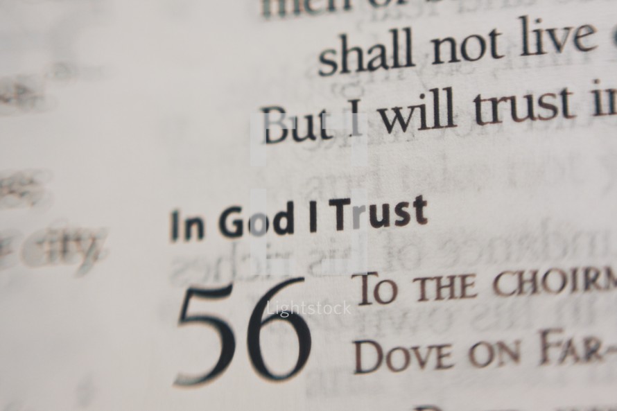 in God I Trust scripture