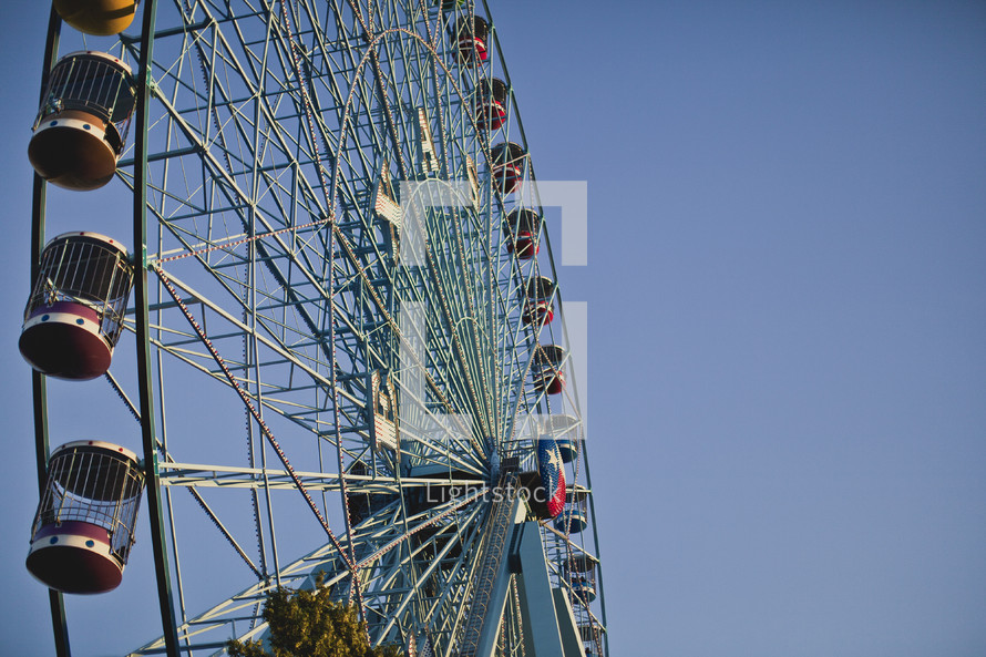 Ferris wheel at the State Fair of Texas.