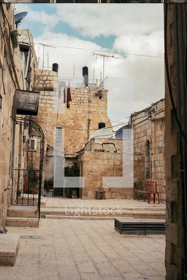 Stone building in Jerusalem