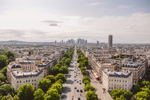 Avenue des Champs-Éllysé in Paris 