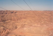 Desert landscape in Israel