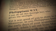 Philippians 4:13 