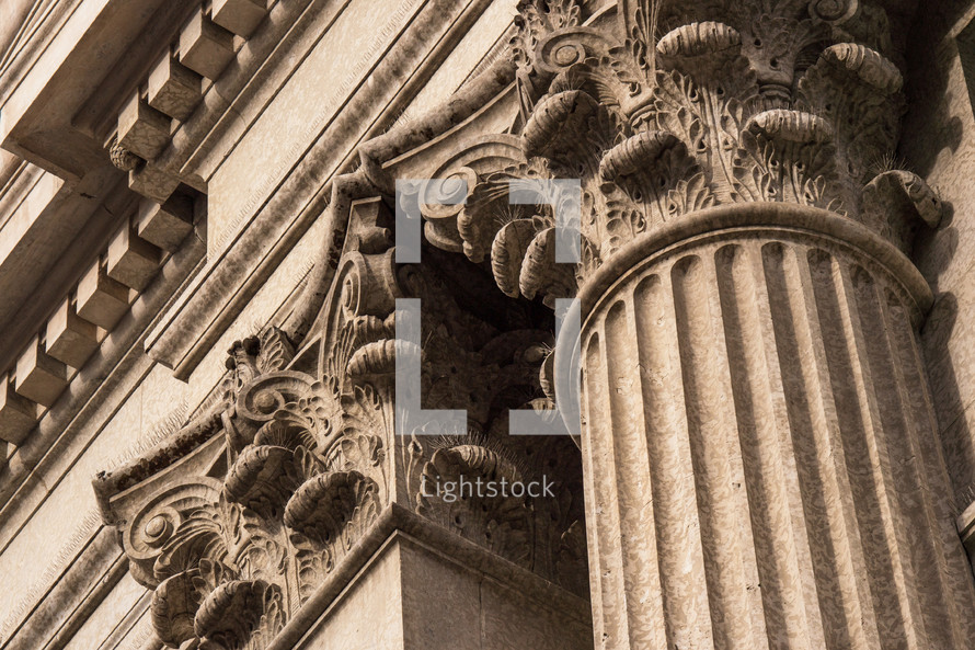 columns closeup 