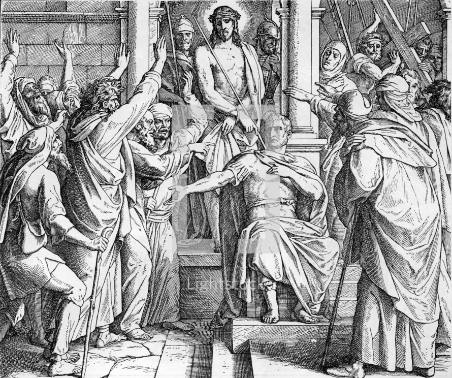 Jesus Before Pilate, Matthew 27:11-26