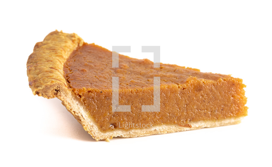 slice of sweet potato pie 
