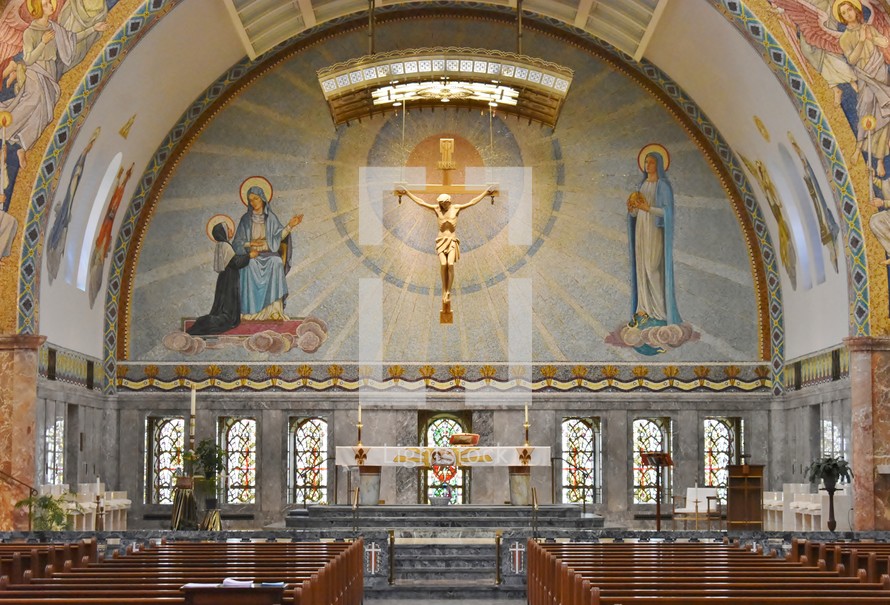 St. Seton Basilica Altar 