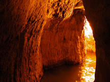 Hezekiah's Tunnel.