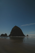 rock formations on Cannon Beach 