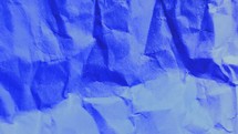 Blue Paper Wrinkle stopmotion background animation