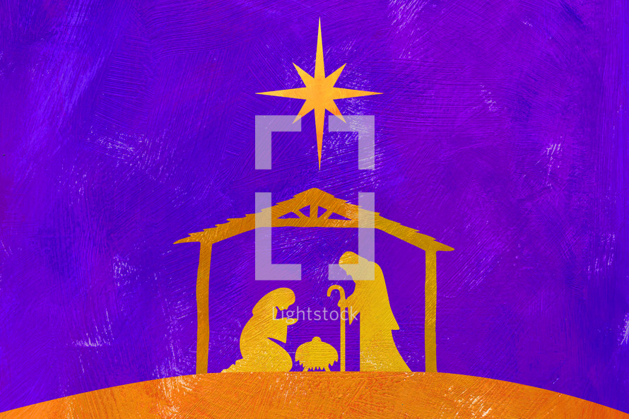 nativity painting 
