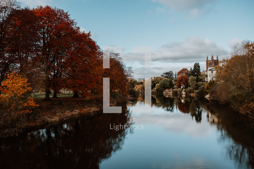 autumn lake 