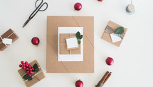 festive holiday gift boxes