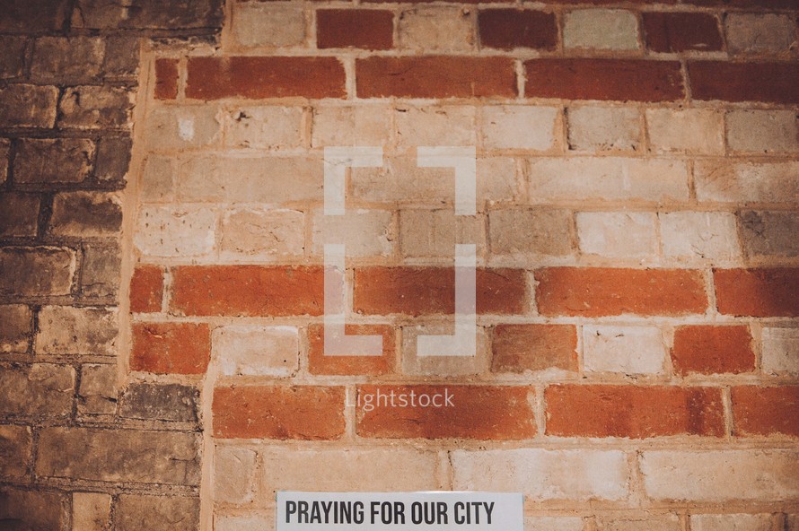 praying for our city 