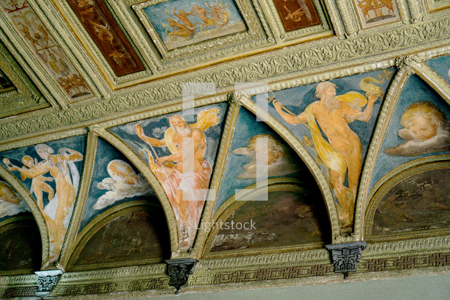 Fresco in Italy