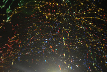 Celebration confetti and streamers