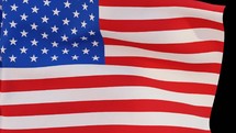 American flag animation 