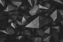 Geometric shapes - black and white